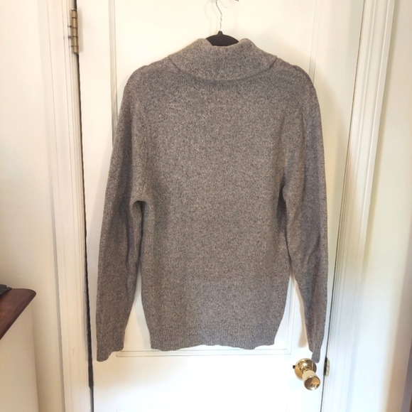 Wool Blend Shawl Collar Sweater - Picture 2 of 8